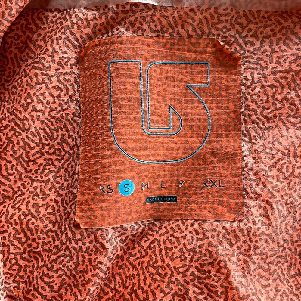Burton Vibrant Orange Windbreaker - Picture 5 of 5